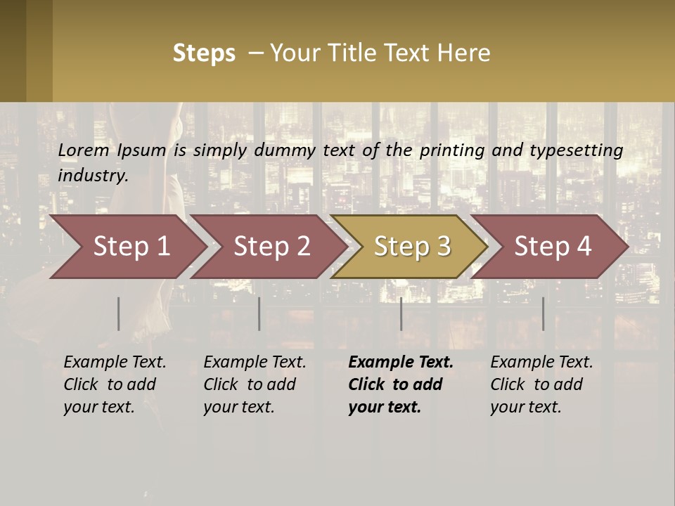 Condition Heat Air PowerPoint Template