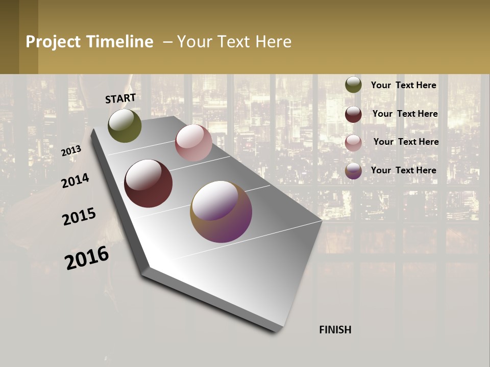 Condition Heat Air PowerPoint Template