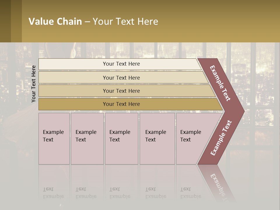 Condition Heat Air PowerPoint Template