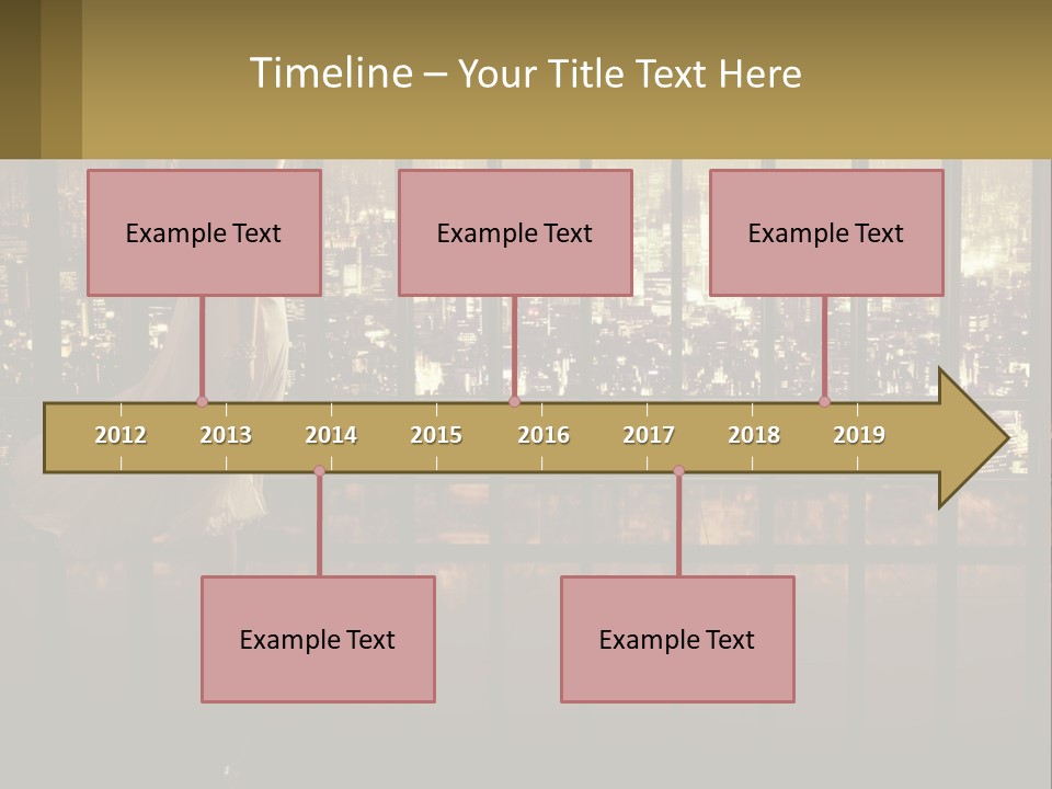 Condition Heat Air PowerPoint Template
