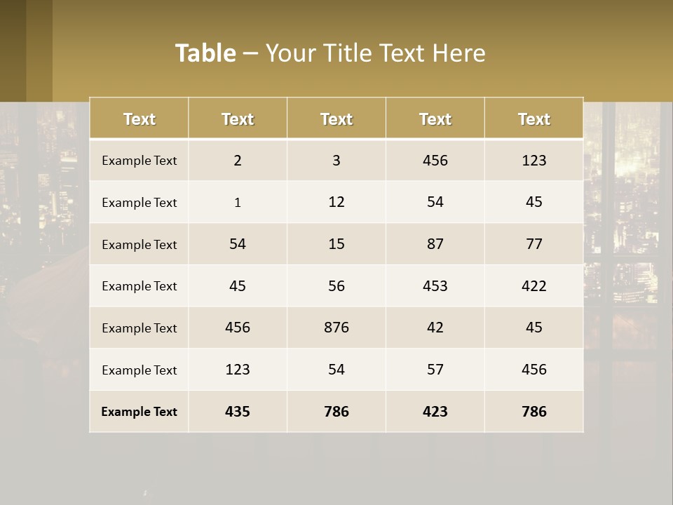 Condition Heat Air PowerPoint Template