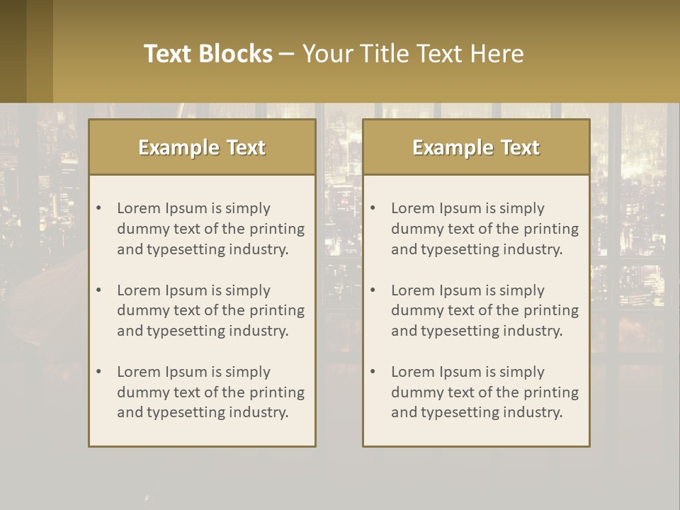 Condition Heat Air PowerPoint Template