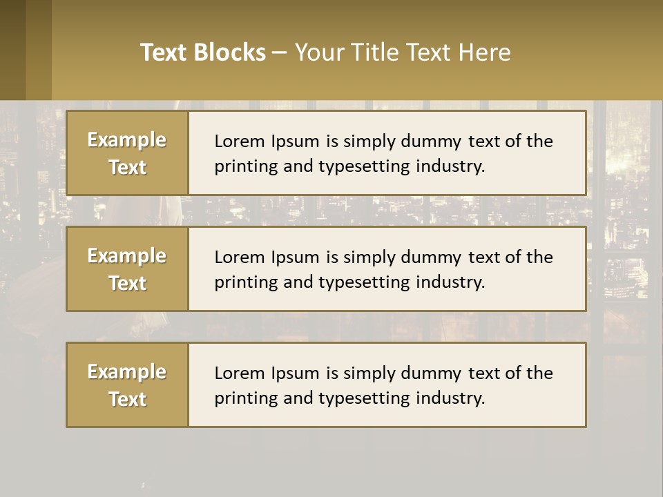 Condition Heat Air PowerPoint Template