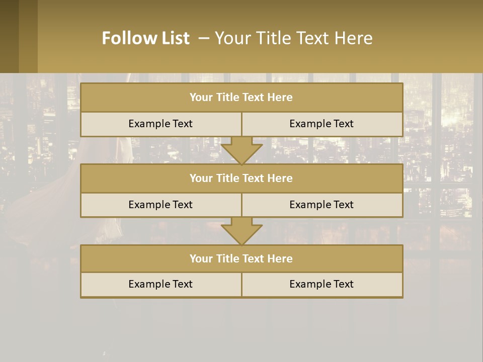 Condition Heat Air PowerPoint Template