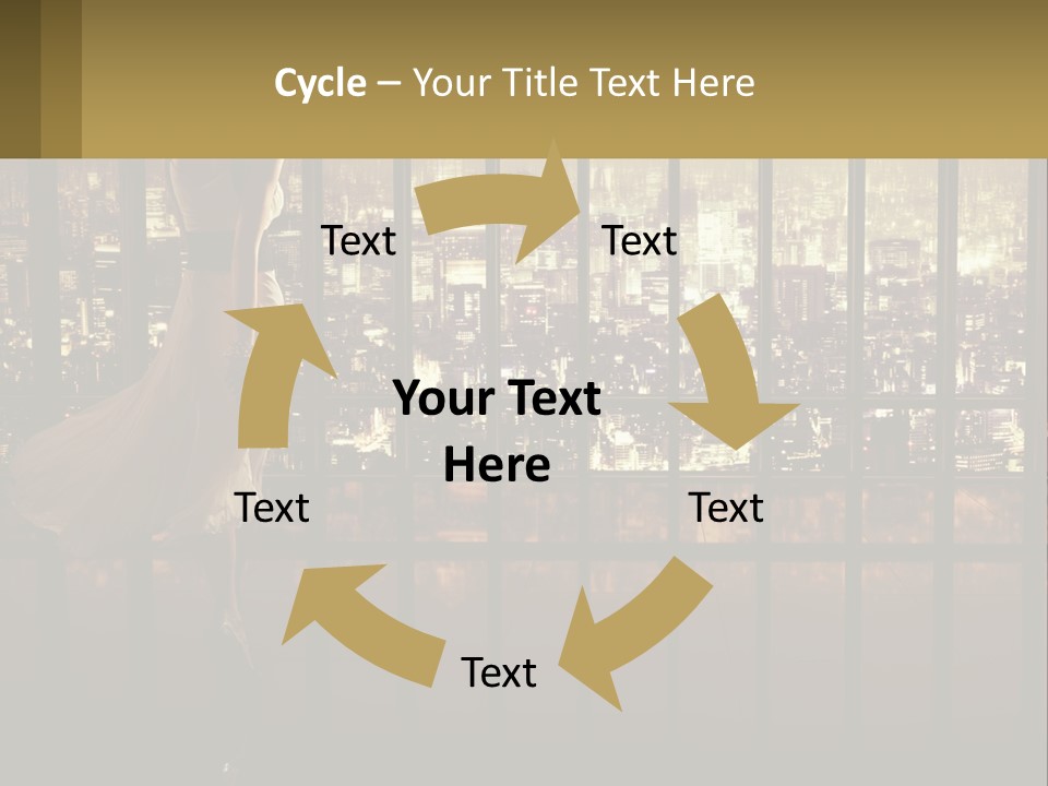 Condition Heat Air PowerPoint Template