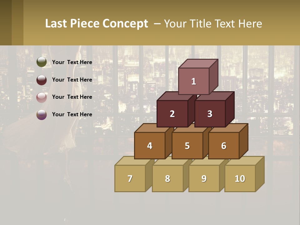 Condition Heat Air PowerPoint Template