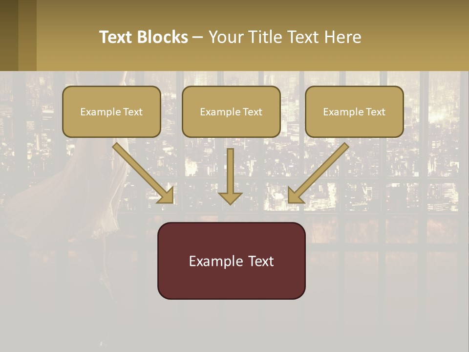 Condition Heat Air PowerPoint Template
