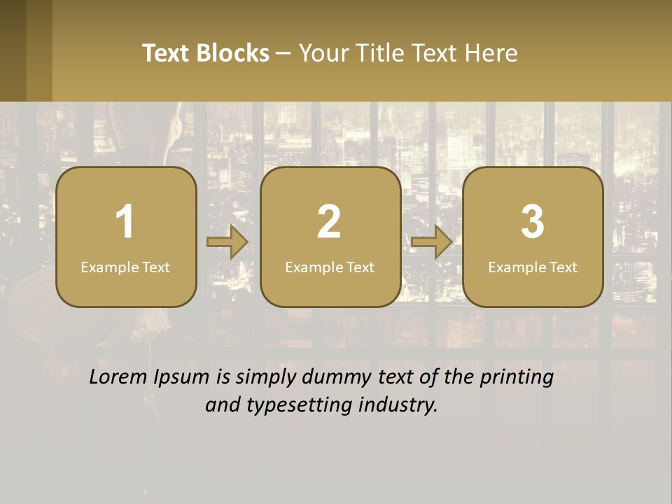 Condition Heat Air PowerPoint Template