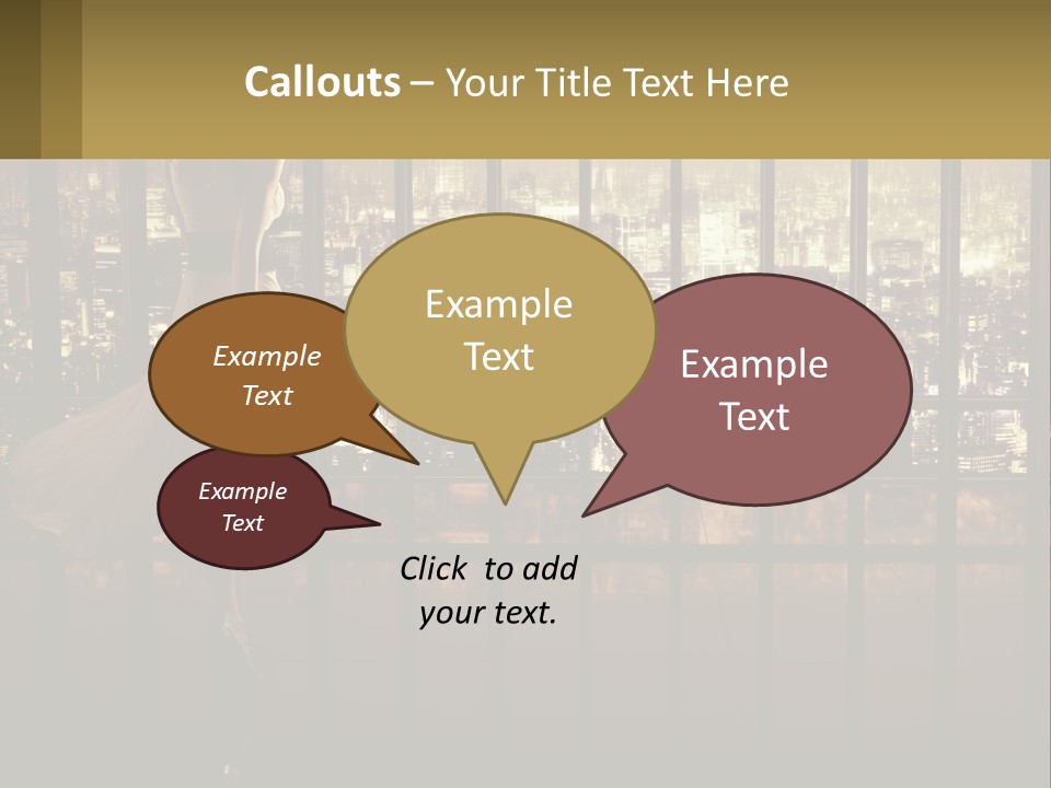 Condition Heat Air PowerPoint Template