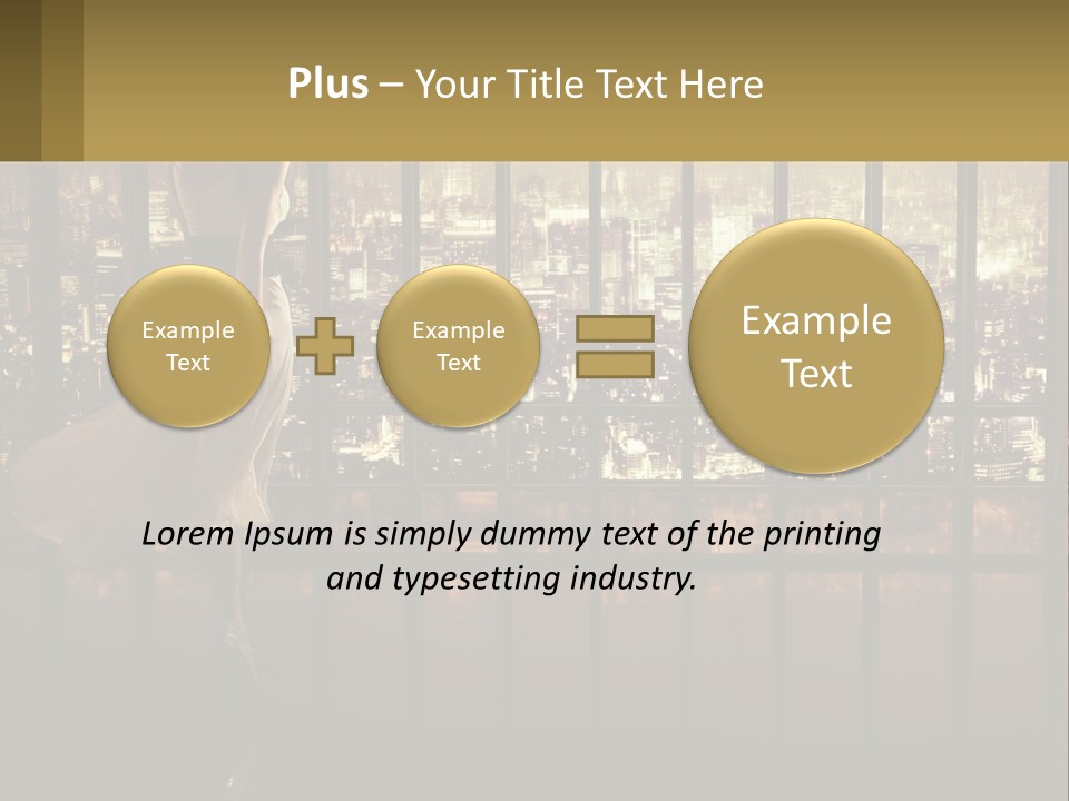 Condition Heat Air PowerPoint Template