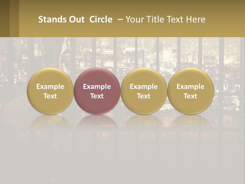 Condition Heat Air PowerPoint Template