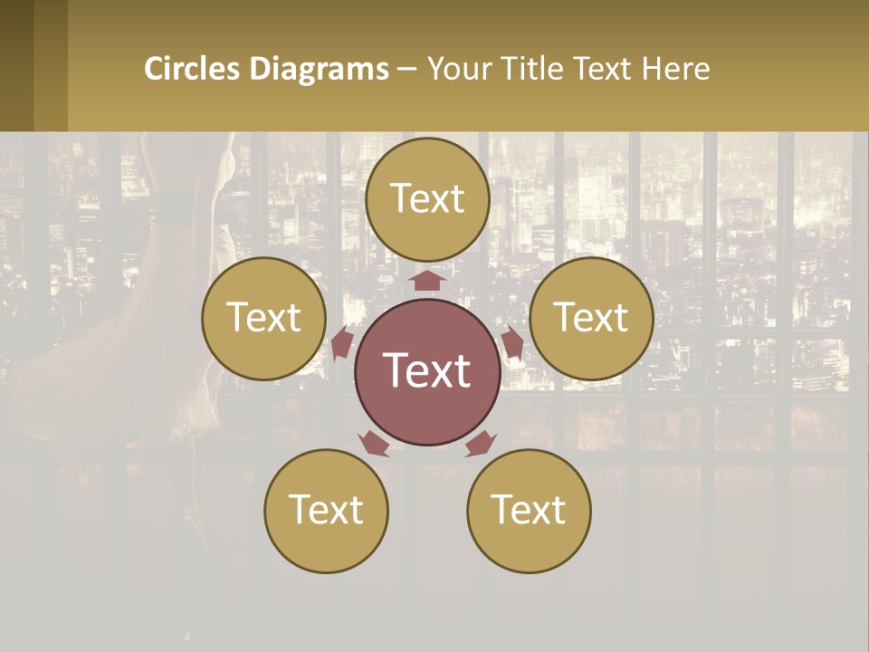 Condition Heat Air PowerPoint Template