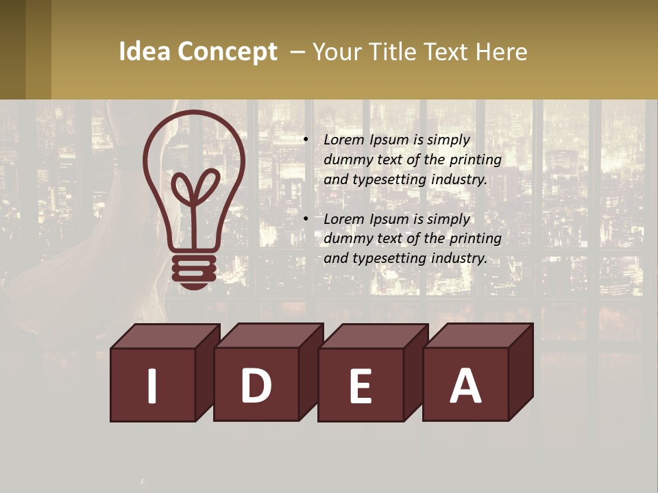 Condition Heat Air PowerPoint Template