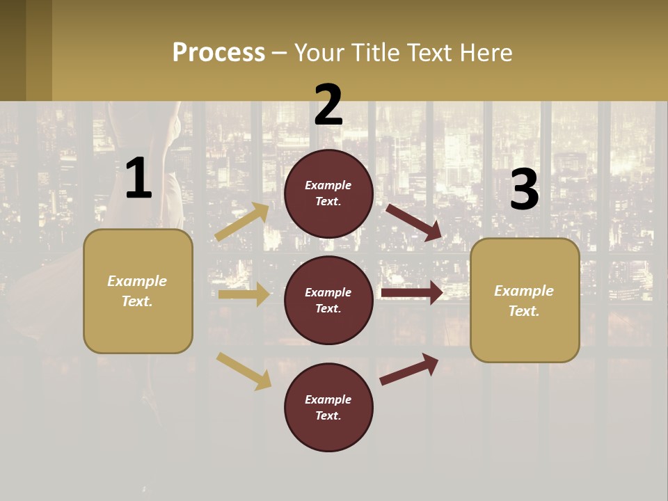 Condition Heat Air PowerPoint Template