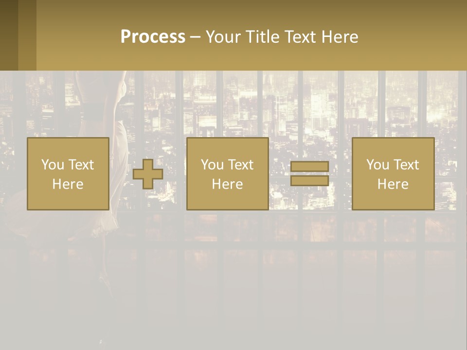Condition Heat Air PowerPoint Template