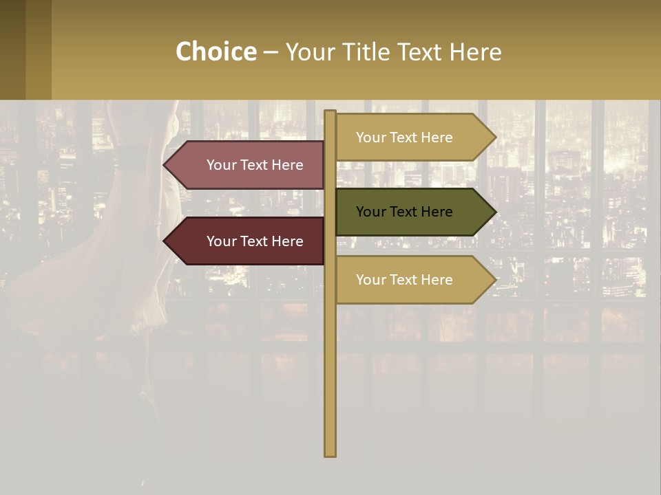 Condition Heat Air PowerPoint Template