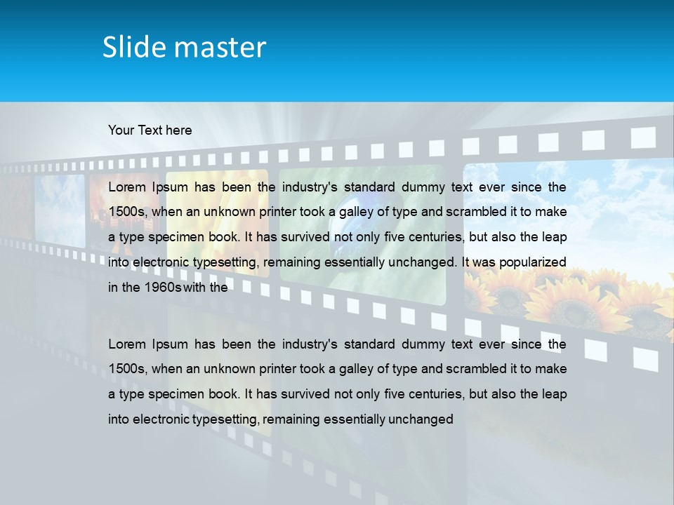 Conditioner Electricity Cold PowerPoint Template