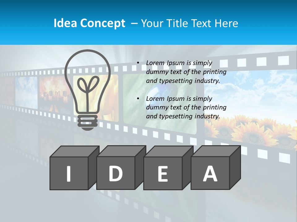 Conditioner Electricity Cold PowerPoint Template