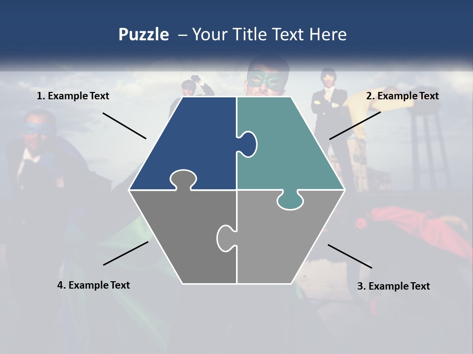 Remote White Technology PowerPoint Template