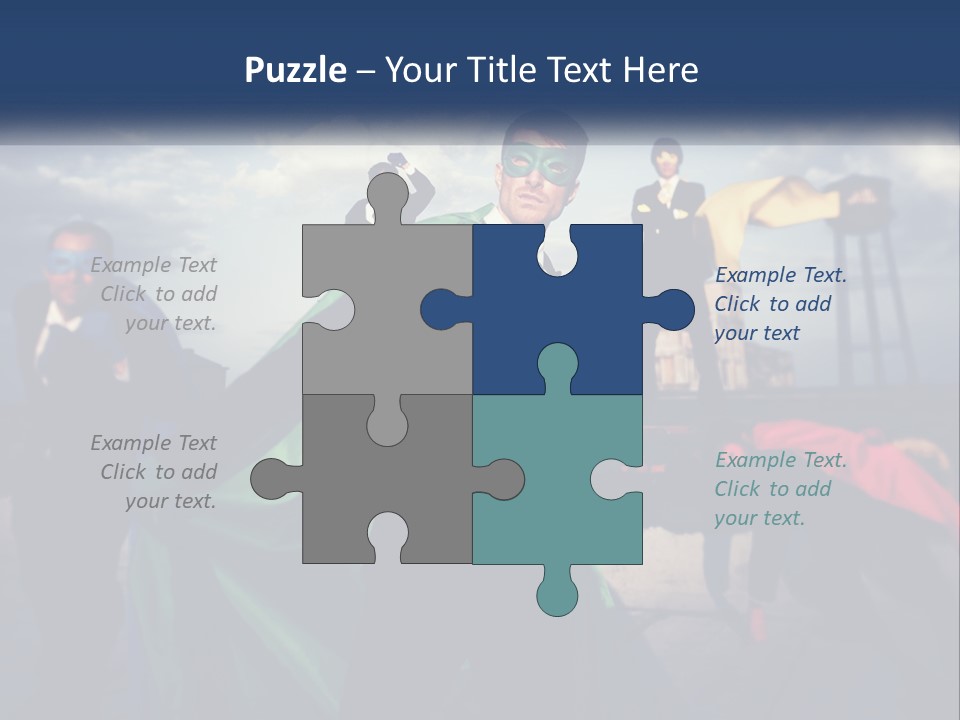 Remote White Technology PowerPoint Template