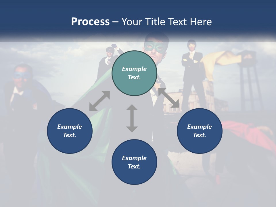 Remote White Technology PowerPoint Template