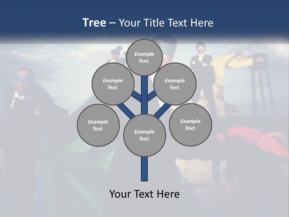 Remote White Technology PowerPoint Template