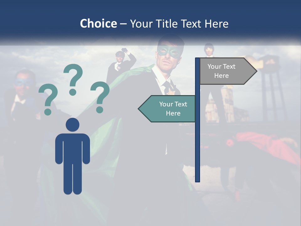 Remote White Technology PowerPoint Template