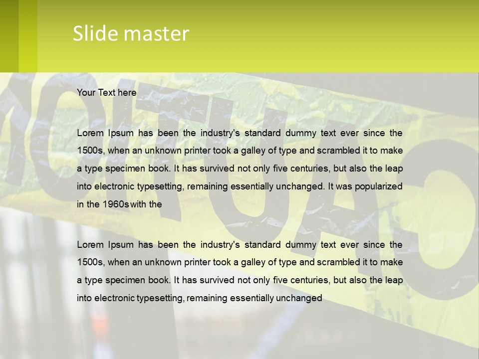 White Temperature Equipment PowerPoint Template