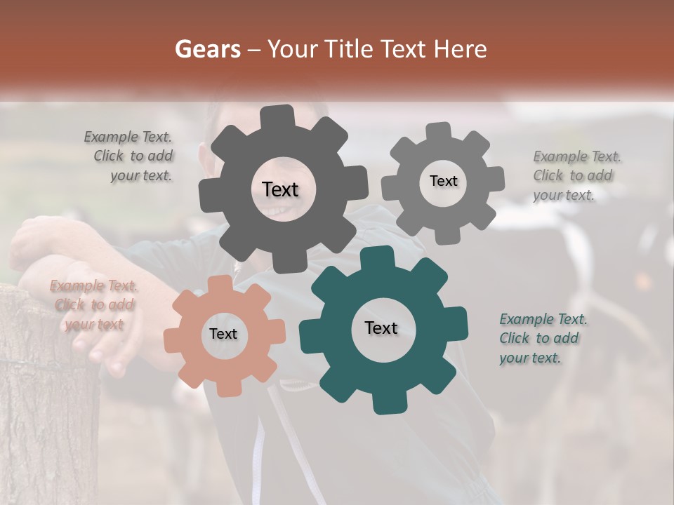 System Part Electric PowerPoint Template