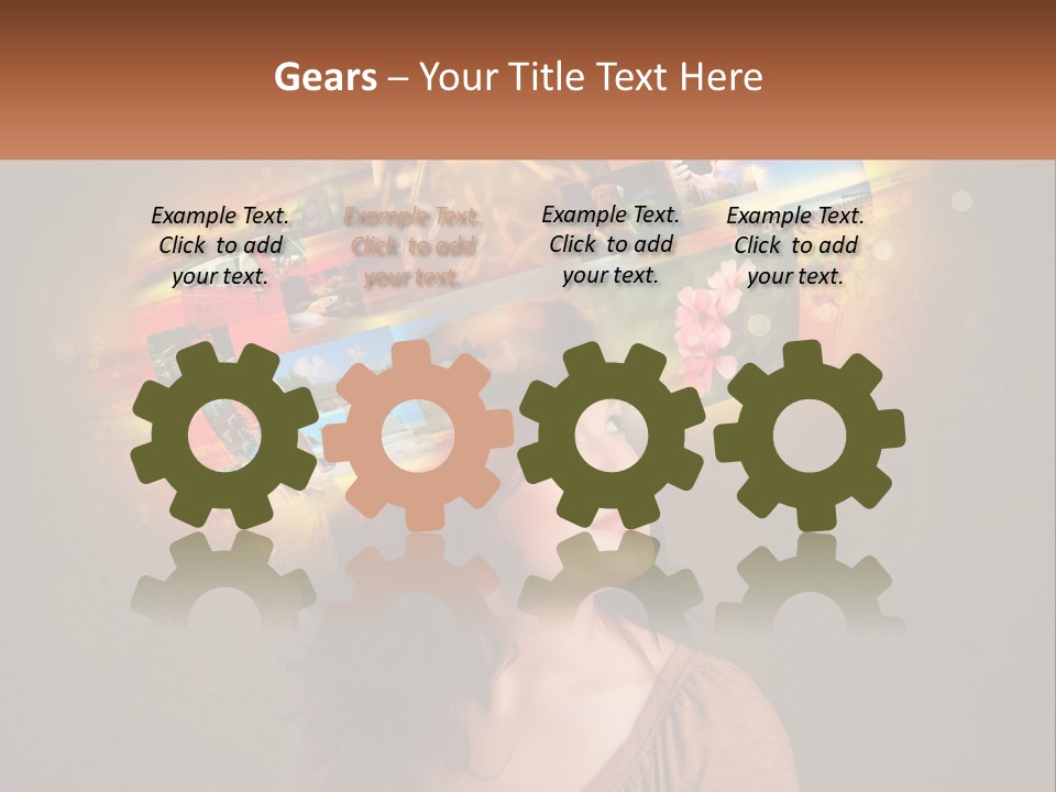 White Power Home PowerPoint Template