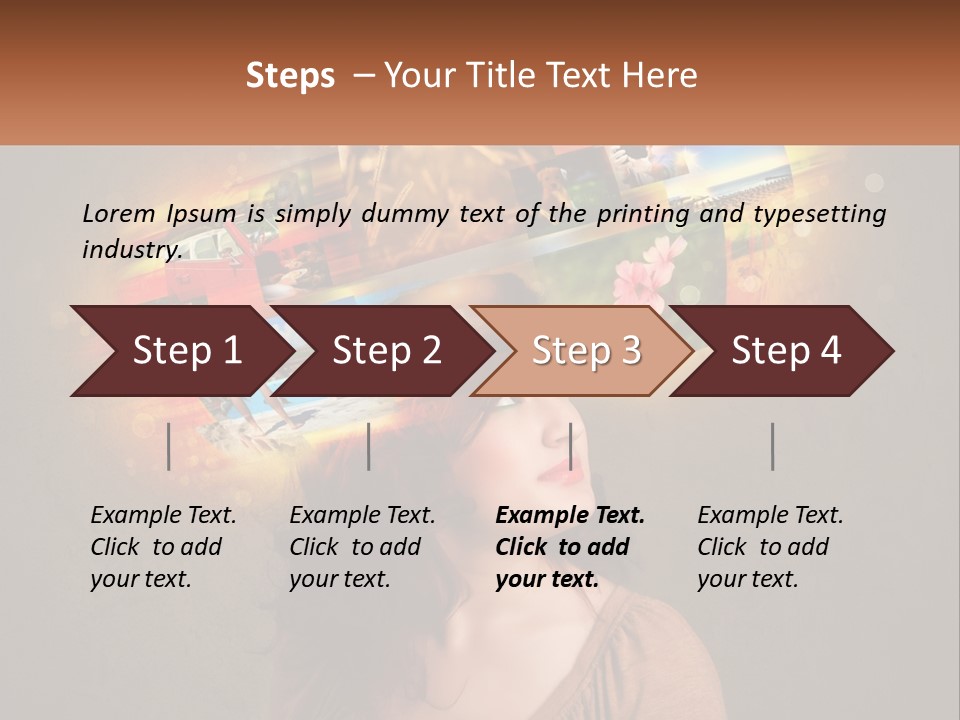 White Power Home PowerPoint Template