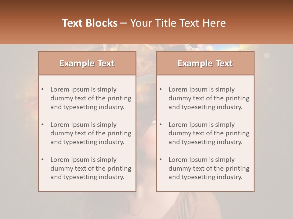 White Power Home PowerPoint Template