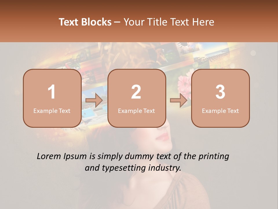 White Power Home PowerPoint Template