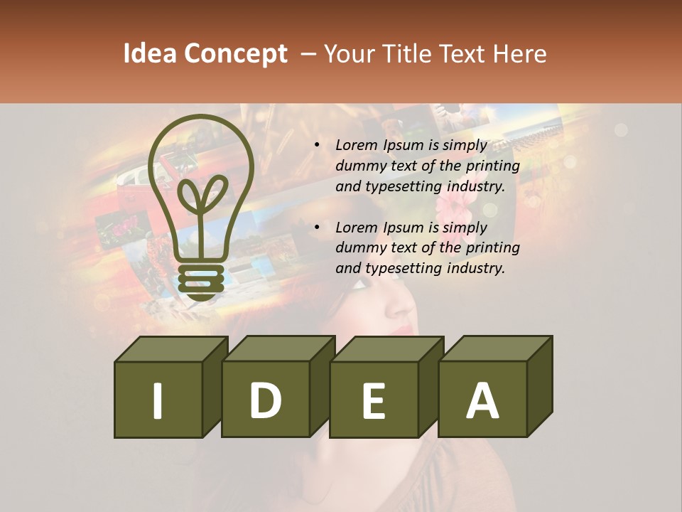 White Power Home PowerPoint Template