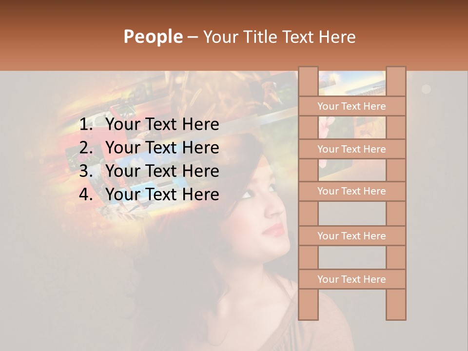 White Power Home PowerPoint Template