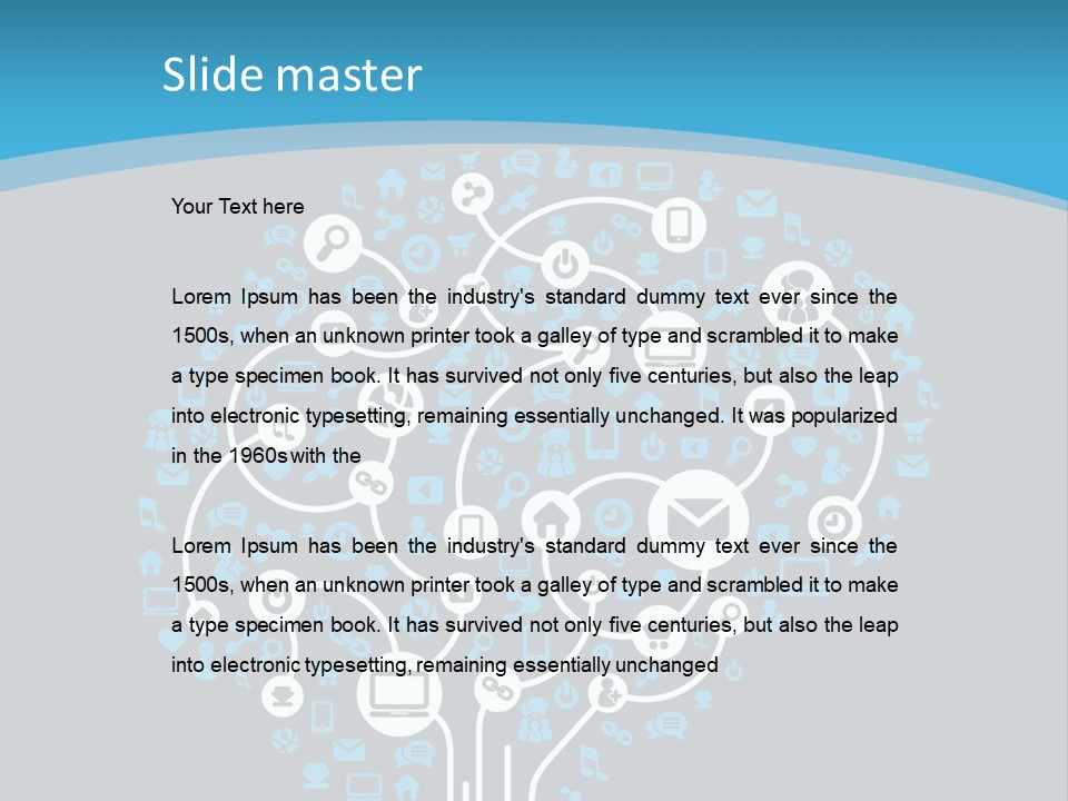 Energy Conditioner Electricity PowerPoint Template