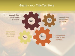 Electricity Cold House PowerPoint Template