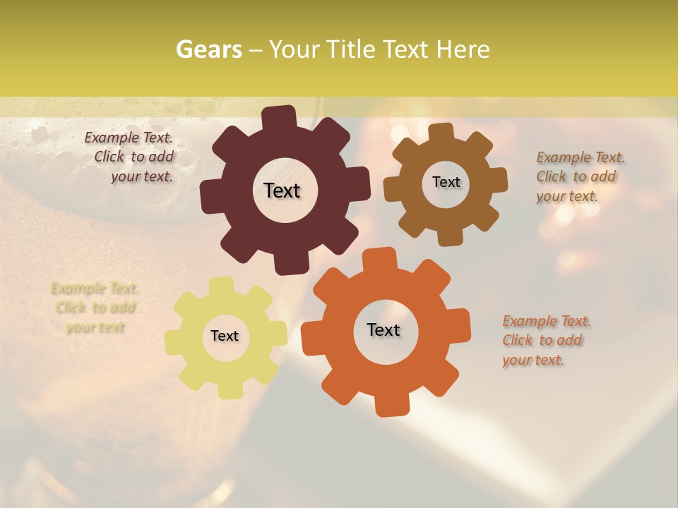 Electricity Cold House PowerPoint Template