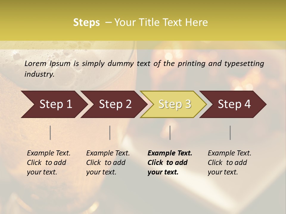 Electricity Cold House PowerPoint Template