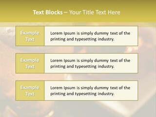 Electricity Cold House PowerPoint Template