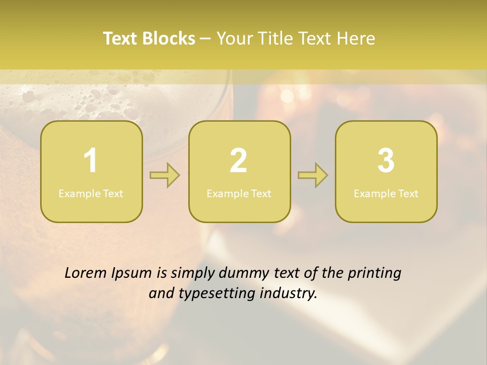 Electricity Cold House PowerPoint Template