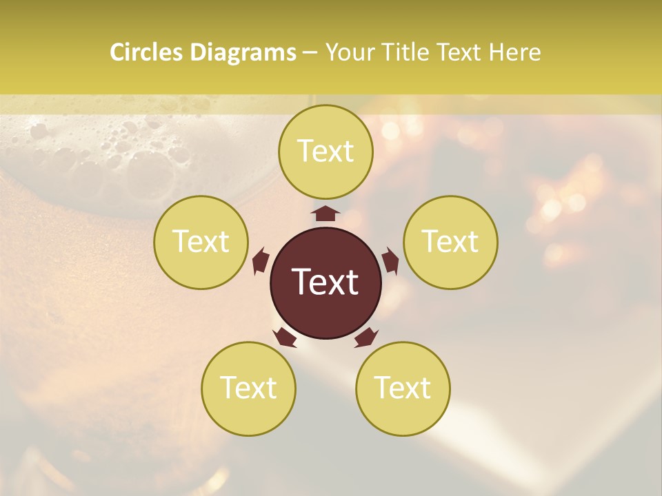 Electricity Cold House PowerPoint Template