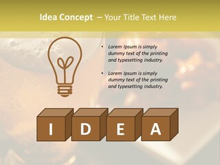 Electricity Cold House PowerPoint Template