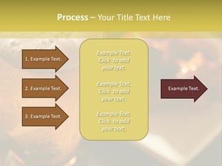 Electricity Cold House PowerPoint Template