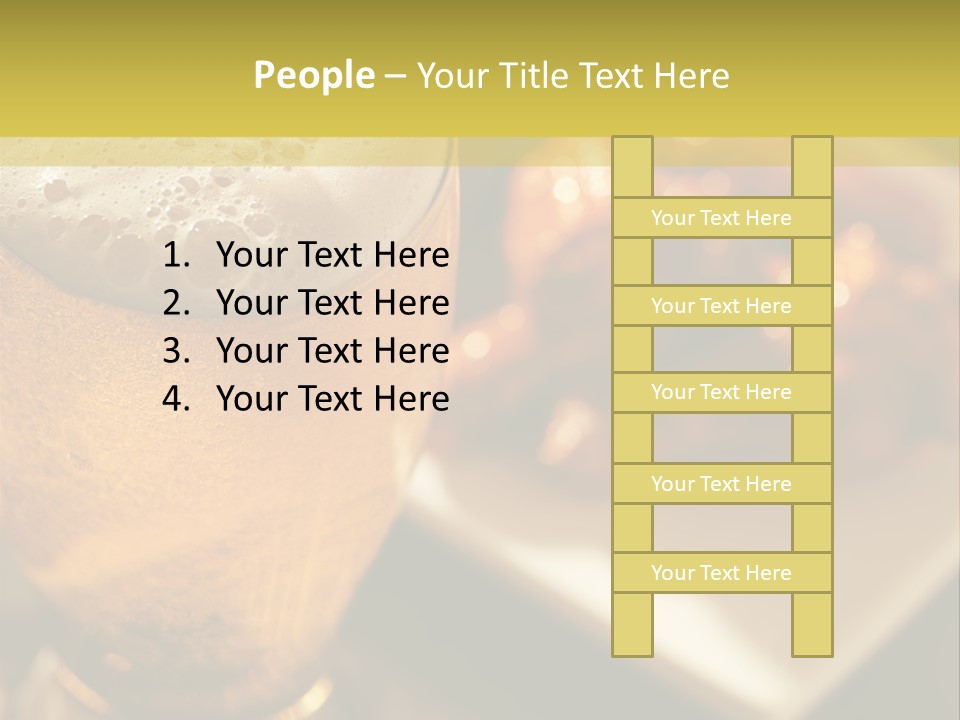 Electricity Cold House PowerPoint Template