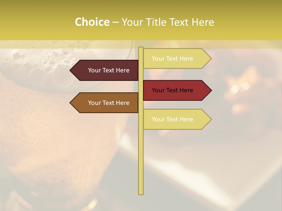 Electricity Cold House PowerPoint Template