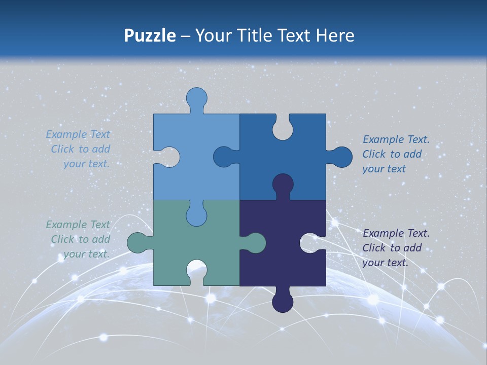 Part Technology Switch PowerPoint Template