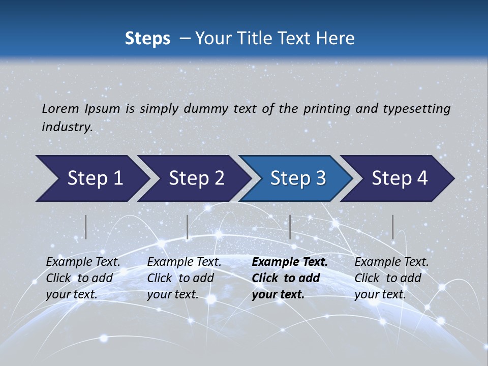 Part Technology Switch PowerPoint Template