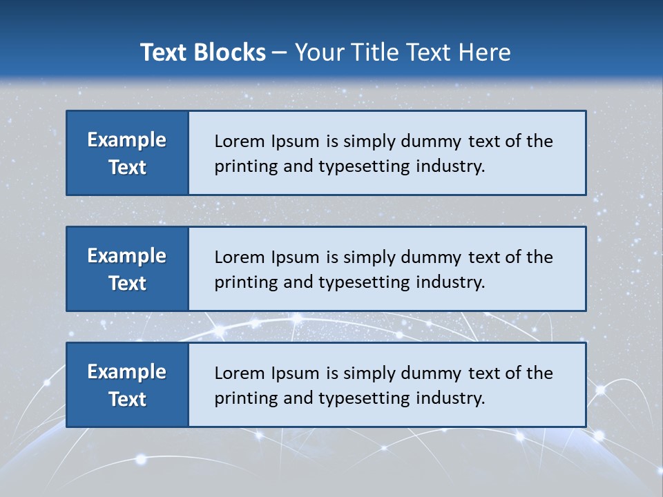 Part Technology Switch PowerPoint Template