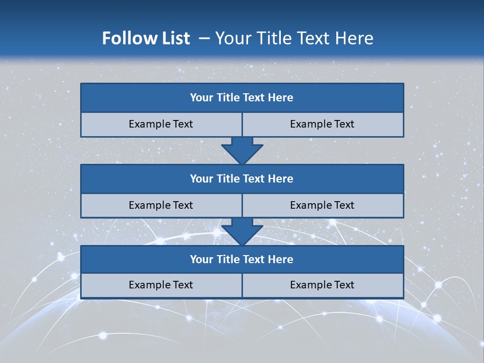 Part Technology Switch PowerPoint Template